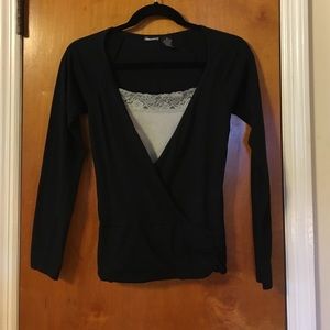 Long sleeve one piece top Mande