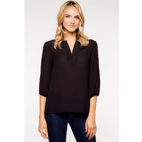 Front V-Cut Blouse