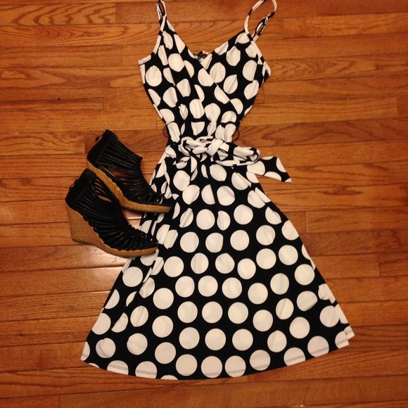 Merona polka dot dress!!