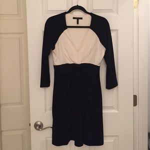 BCBG Black & Cream Dress