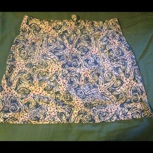 Lilly Pulitzer Starfish Skirt size 2