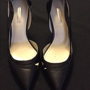 BCBG Black Closed Toed Shoes