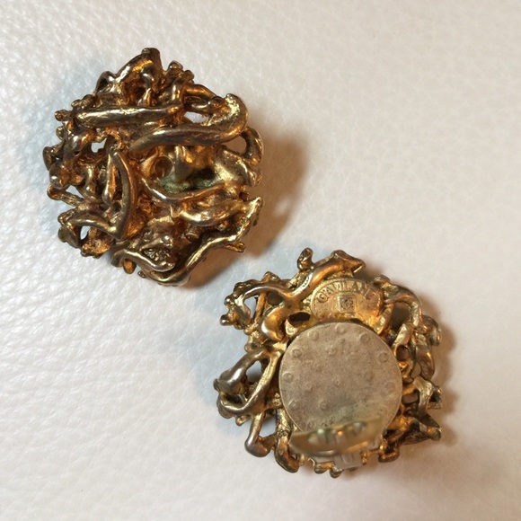 Vtg GAVILANE PARIS earrings - Picture 2 of 4