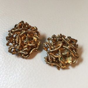 Vtg GAVILANE PARIS earrings