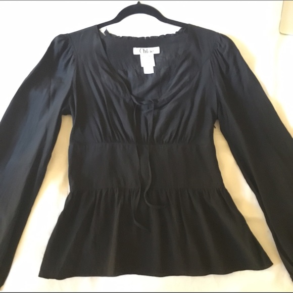 Chloé black top - Picture 3 of 4