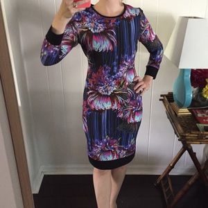 Roberto Cavalli Long sleeve cocktail dress