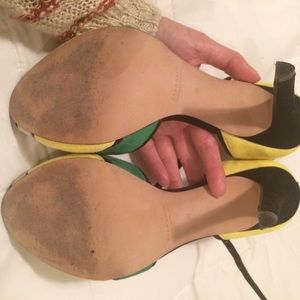 Zara Shoes - Color block heels Zara Shoes - Color block heels