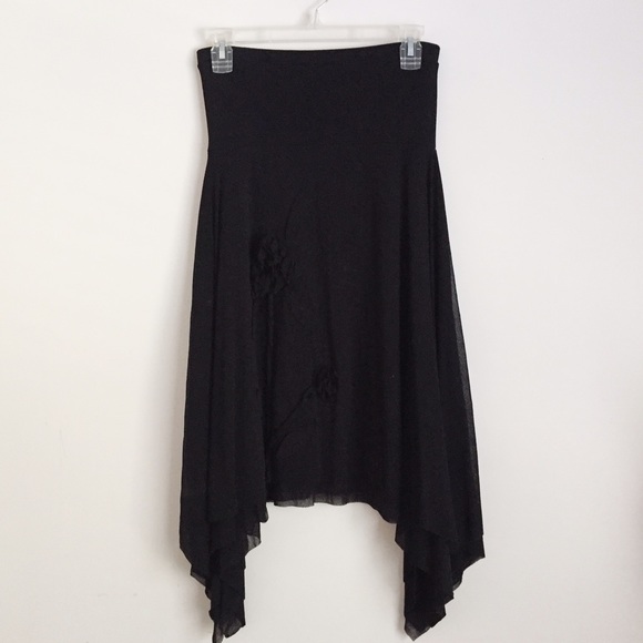 Petit Pois Black Skirt - Picture 1 of 1
