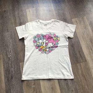 Uniqlo x Sanrio My Melody tshirt