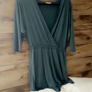 Cute low cut romper