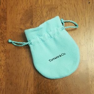 3.5 x 2.5 small tiffany  & co pouch duster sleeper