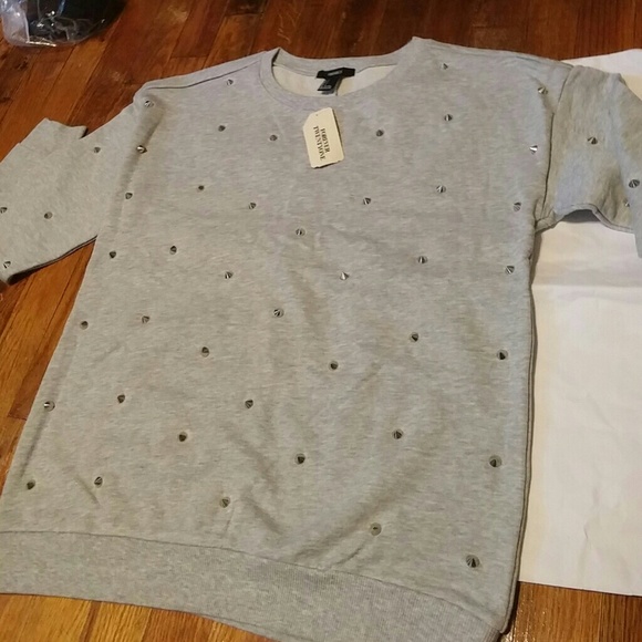 Spiked sweater