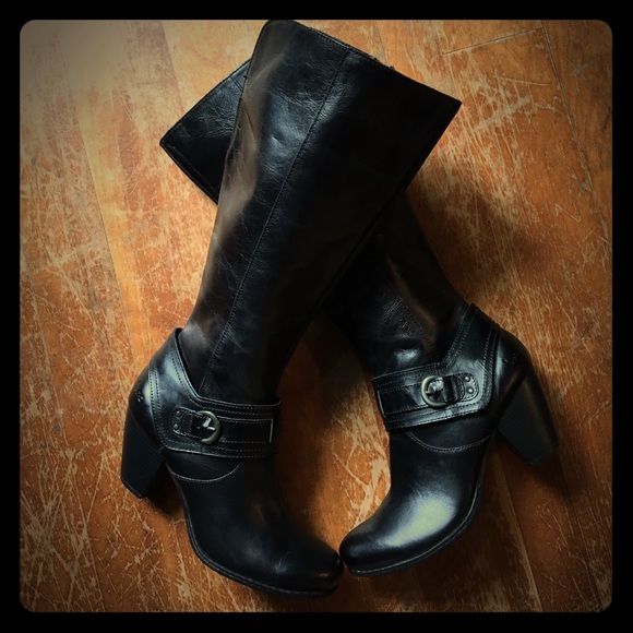 BOC Leather heeled Boots