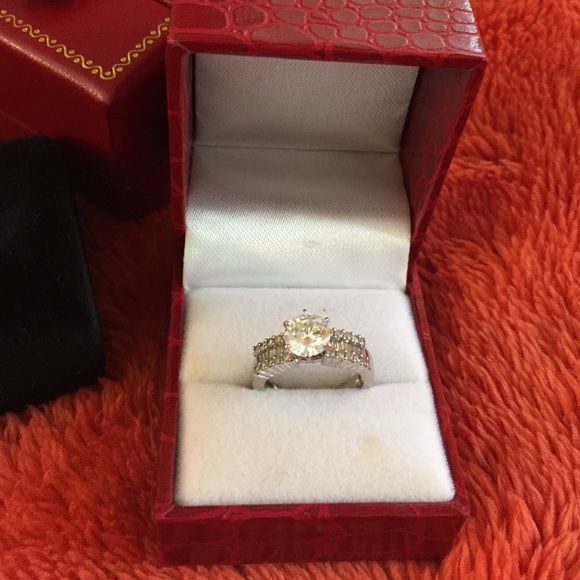 Ring 1.5 CTW in 18k WG setting.
