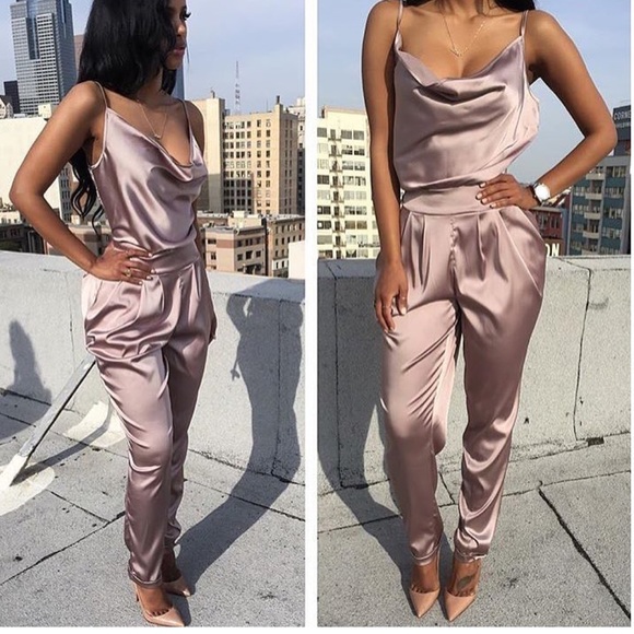 Satin Jumpsuit