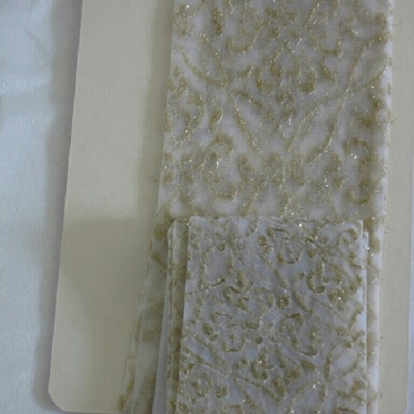 Women stocking, tights, pantyhose white Gold - Picture 2 of 3