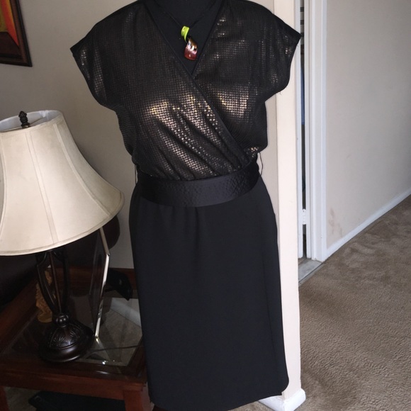 Cute faux wrap dress