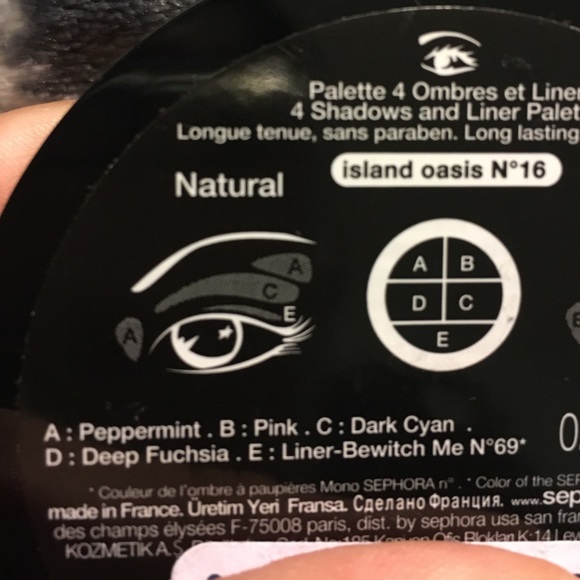 Sephora 5 shade eyeshadow - Picture 3 of 3