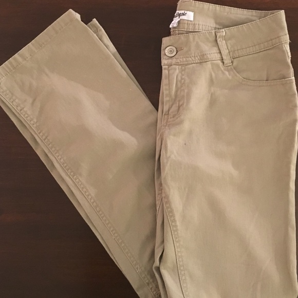 Khaki trouser pants - Picture 1 of 3