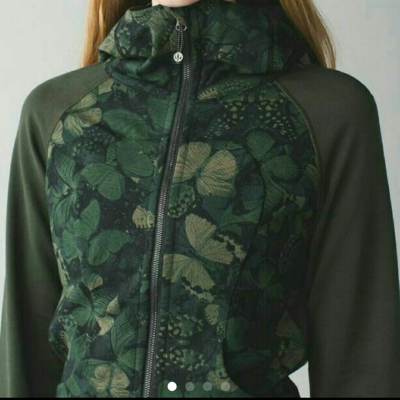 Lululemon Scuba Hoodie III Terry EXBT 8 butterfly
