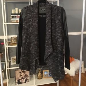 Haute Hippie Drape Front Blazer