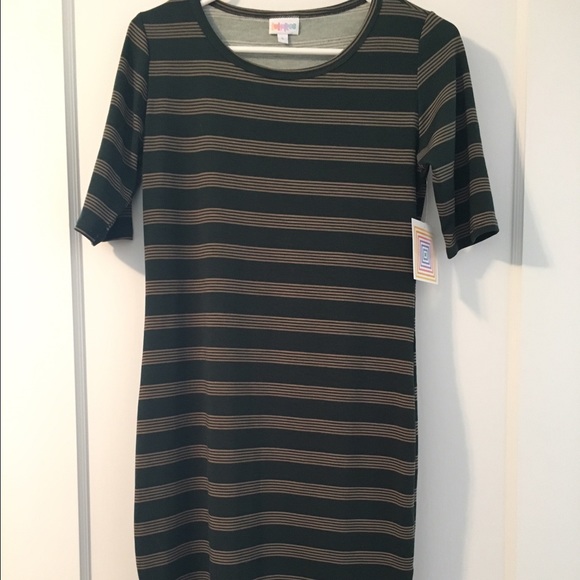 Lularoe small Julia hunter green NWT