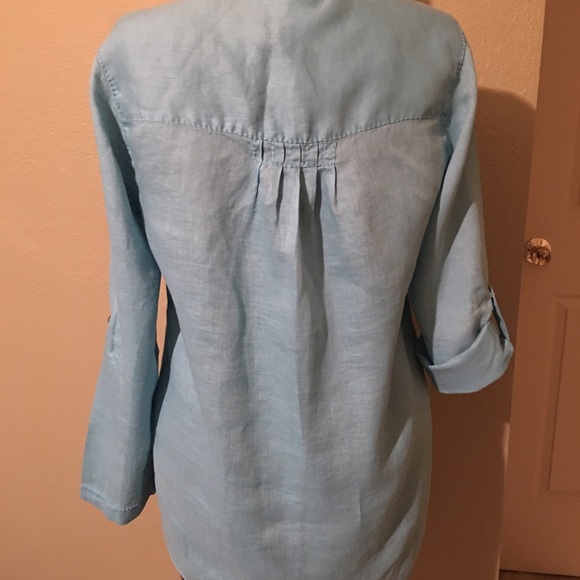 Nurture linen shirt (SOLD) - Picture 2 of 3