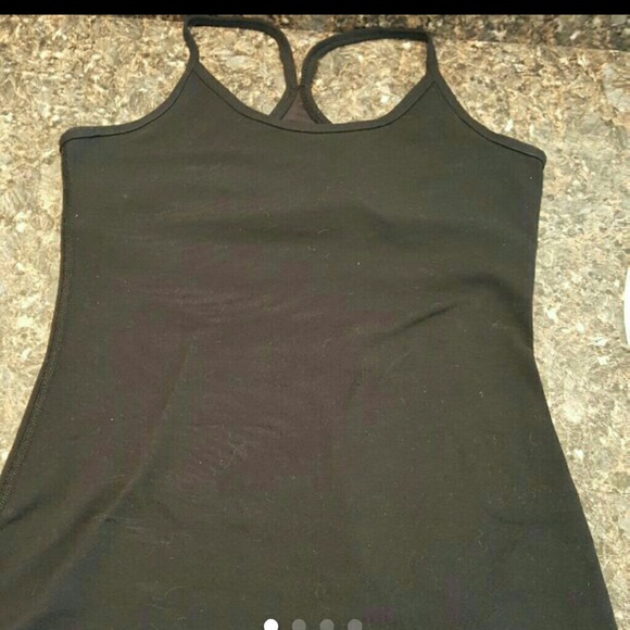 Lululemon Power Y yoga tank built in bra 8