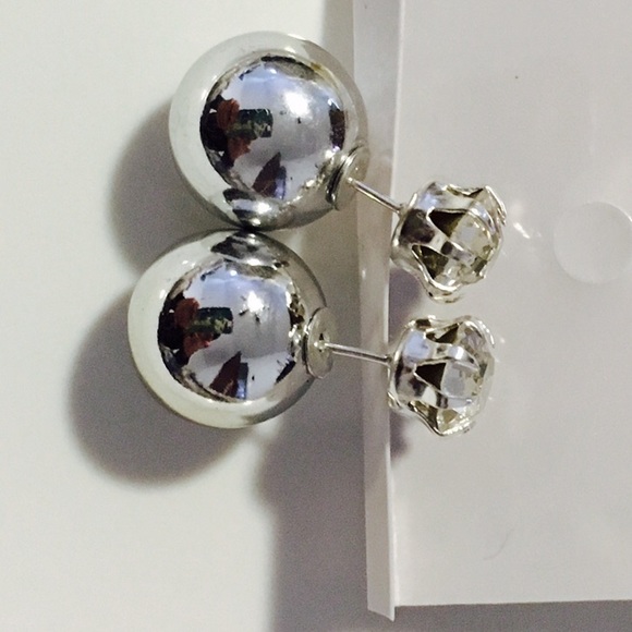 Double sided Earrings #380 - Picture 2 of 2