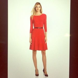 Anne Klein Cardinal Swing Dress 6