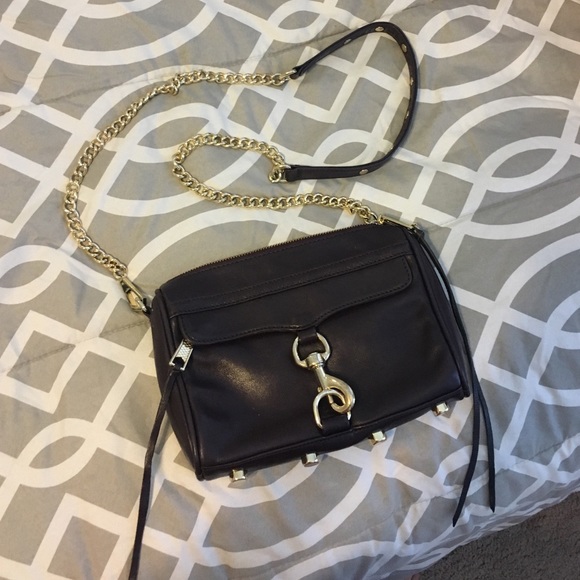 Rebecca Minkoff Black Cherry Mini MAC Crossbody