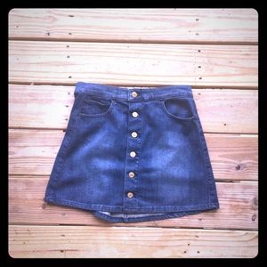 Adorable Express Jean Skirt