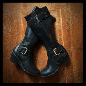 b•ø•c black leather boots