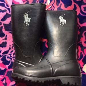 Ralph Lauren Polo rain boots