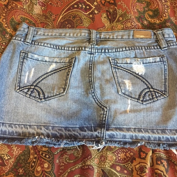 Denim skirt
