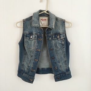 Mossimo jean vest