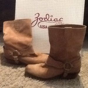 Zodiac Omni Cognac boots