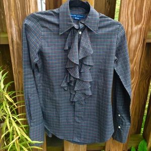 Ralph Lauren Fall Plaid Button Up Shirt