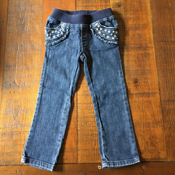 Gymboree Girl's Star Pocket Jeans