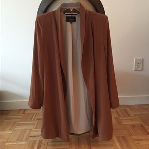 River Island - brown knee length blazer-Never Worn