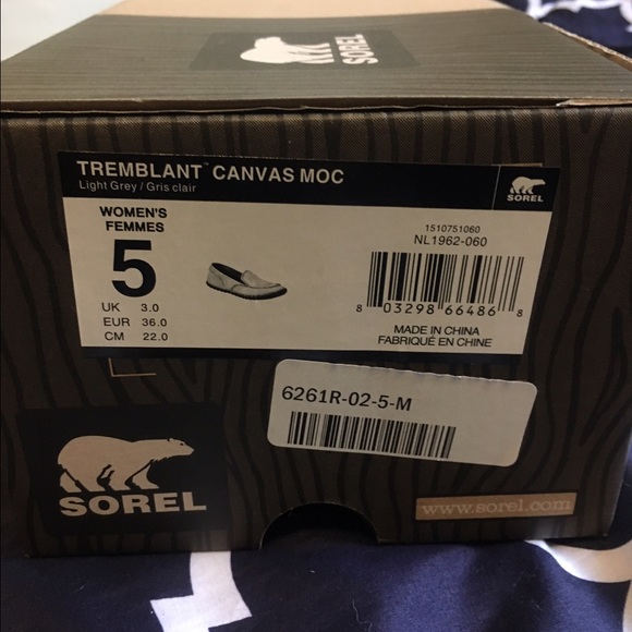 🔥LAST DAY TIL MOVE🔥NWT Sorel TremblantCanvas Moc - Picture 2 of 4