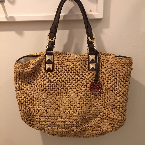 Michael Kors Straw Bag