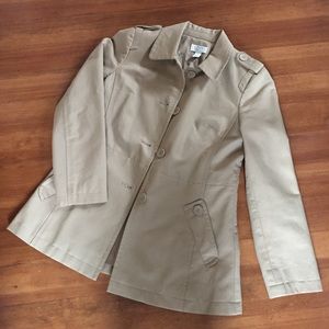 Loft Tan Water Resistant Coat