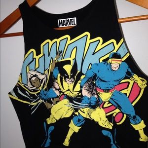 X-men crop top