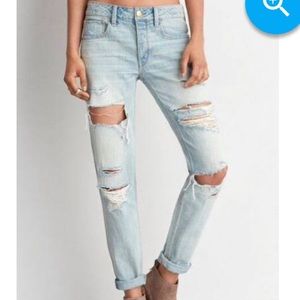 American Eagle Boyfriend/ Tomgirl Crop Jeans