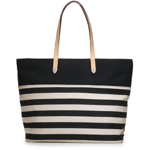Stella and Dot Hudson Striped Tote