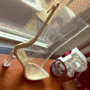 Clear Ankle Boots