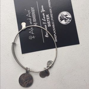 Alex & Ani Sister Energy Bracelet Silver NWT