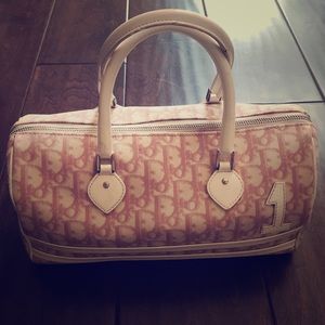 Authentic Christian Dior Vintage Bowling Bag