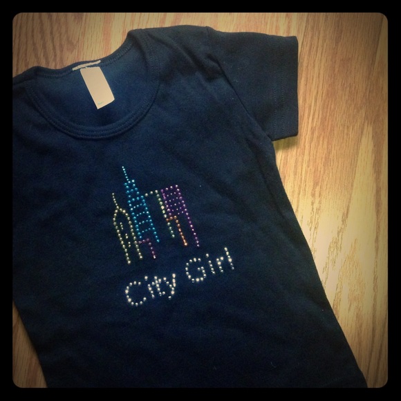 BRare Other - New BRare Baby Girl City Girl size 2 tee shirt